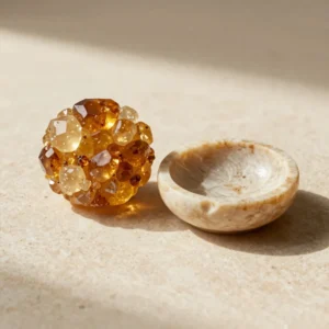 Amber Resin & Soapstone Incense Set